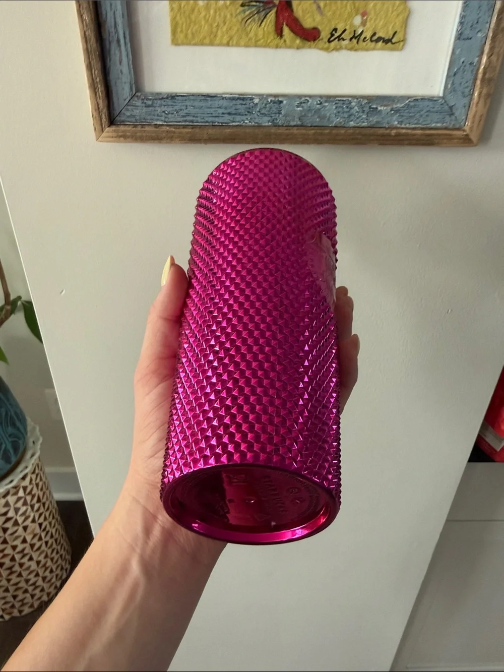 Starbucks Metallic HOT PINK Studded Tumbler in Hot Pink - 2022